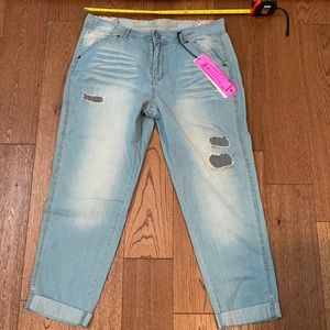 Vanilla Star thin slouch factory Distressed 9 new